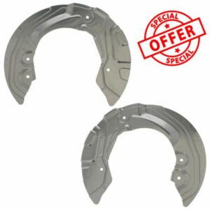 XYZ Parts Front Brake Brake Disc Dust Shields Splash Guards Covers Compatible with BMW 3 Series E92 Coupe 2007-2013 Drivers & Passengers Side Replaceme