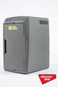 Ridgemonkey Outdoors CombiChilla 18L Electric Cool Box - 12V Portable Thermoelectric Cooler & Food Warmer - Mini Fridge for Camping