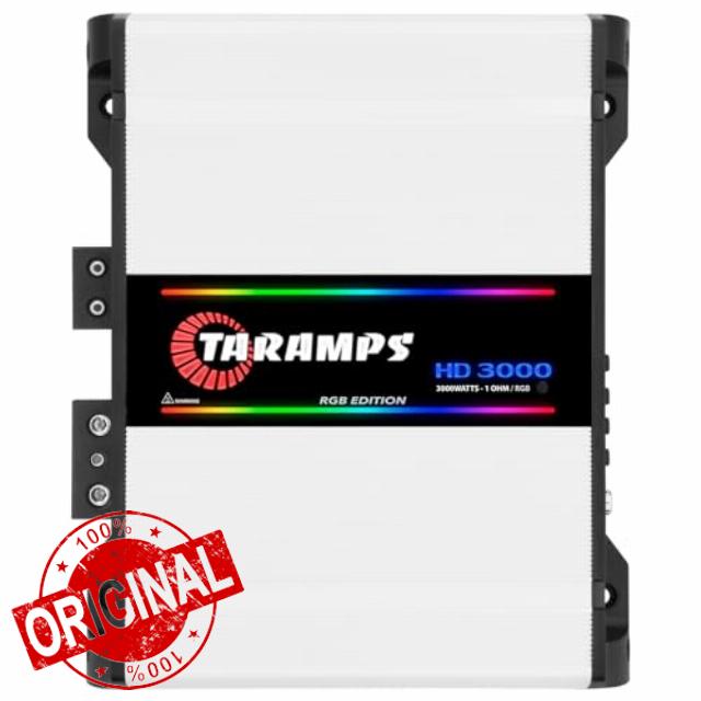Taramps HD 3000 Module 1 Ohm RGB 3000W Rms Car Sound Amplifie