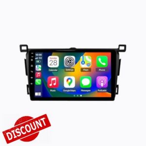 Sat Nav Carplay Car Radio Stereo for Toyota RAV4 Rav 4 2013-2018 Touch Screen with Carplay Wifi Bluetooth Mirror Link