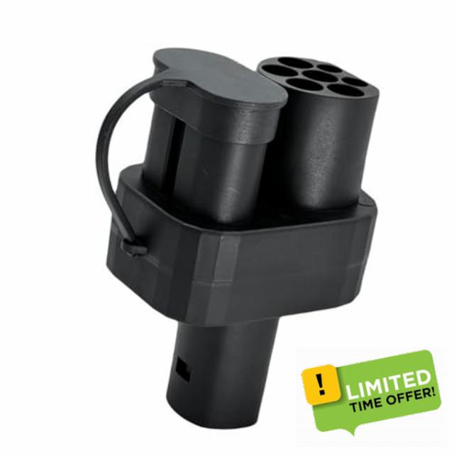 High Current 250A CCS2 Adapter 1000V Automotive Accessories for Electric Vehicle Charging Stations Fast Charging Converte