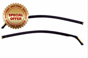 J&J AUTOMOTIVE Wind Deflectors for Renault Twingo 3 Door 2007-2013 2pcs