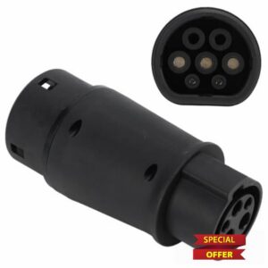 ype 1 ev charger EV Charger Connector Type 1 to Type 2 Adapter Fit for Tesla Model Y
