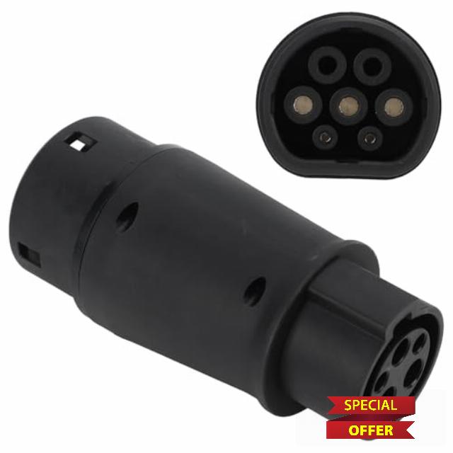 ype 1 ev charger EV Charger Connector Type 1 to Type 2 Adapter Fit for Tesla Model Y