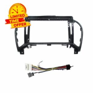 Radio Fascia Navigation Plate For NISSAN For ESQ For JUKE NS418 2011-2016 9INCH Car Radio Android Stereo Screens Accessories Navigation Dashboard Cables Frame Canbus(Frame an cable)