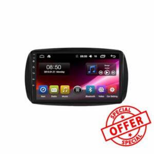 Car Stereo for Mercedes Smart Fortwo 453 2014-2020 9 Inch Android 15 Multimedia-Player with Wireless Carplay Android Auto For