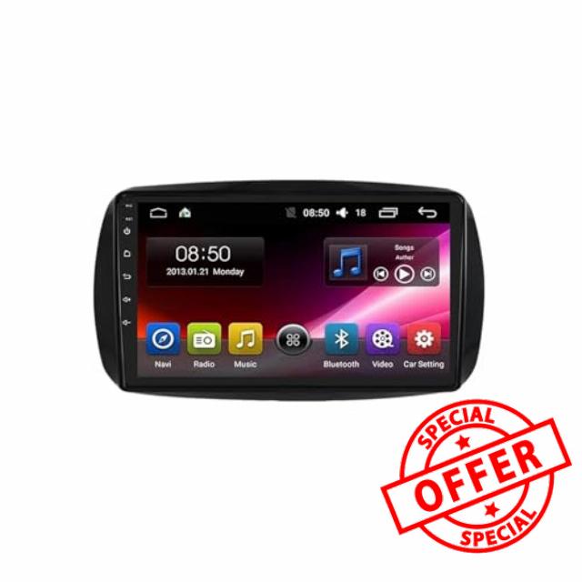 Car Stereo for Mercedes Smart Fortwo 453 2014-2020 9 Inch Android 15 Multimedia-Player with Wireless Carplay Android Auto For