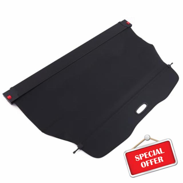 Hawk Black Roller Style Design Retractable Parcel Shelf Load Cover Compatible with BMW 5 Series Touring F11 2009-2017|Original Replacement|High Grade Materials|Removable