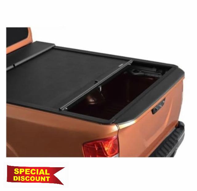 Trunk Cargo Cover For Nissan For Navara For Frontier Np300 2015 2016 2017 2018 2019 2020 1pcs Tailgate Cover Trim Protection Pick Up Truck Car Accessories Rear Parcel Shelf