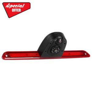 Car Brake Light Rear View Backup Camera for Mercedes Benz Sprinter 2007-2019 HD IR Night Vision Top Rear Brake Light Camera Reversing Camera IP67 Waterproof