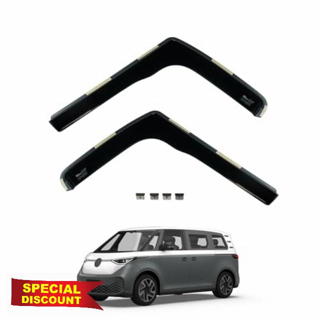 Team HEKO Wind Deflectors for VW ID.BUZZ (2022-) Front Set of Window Deflectors