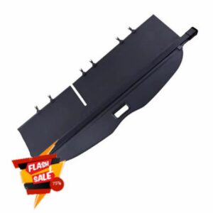 Car Trunk Retractable Cargo Cover For TOYOTA For PRADO FJ150 LC150 2010-2022 Cargo Cover Trunk Retractable Parcel Rack Waterproof Shield Privacy(Canvas black)