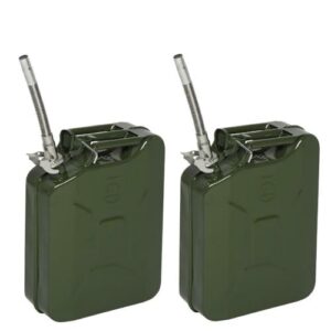 Green Petrol Diesel Storage Can Portable