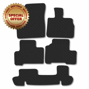 Chery Tiggo 8 Plug in hybrid (2025+) 5mm Rubber Car Mats Compatible Premium Durable Tailored Fit Heavy-Duty Floor Mats Set Accessory Waterproof Durable Custom Fit Water Resistant Easy-Clea