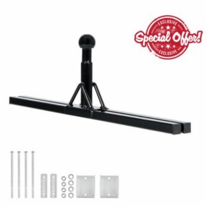 Wiltec Drawbar Bike Carrier Adaptor up to 80 kg Steel