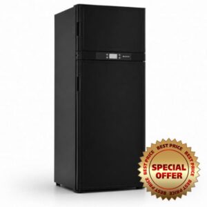 Shield Autocare Coolmate 140l Dual Door Campervan Fridge Freezer 12V/24V & 240V Compressor Refrigerator for Caravan