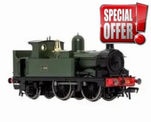 Dapol 4S-517-003 0-4-2 517 Class GW Green 1158 OO Gauge
