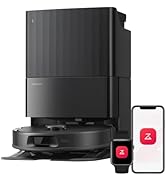 White compact smart appliance with smartphone control functionality, featuring a sleek minimalist design and digital display.