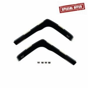 Team HEKO Wind Deflectors for Ford Transit Custom 2023+ Front Set of Window Deflectors