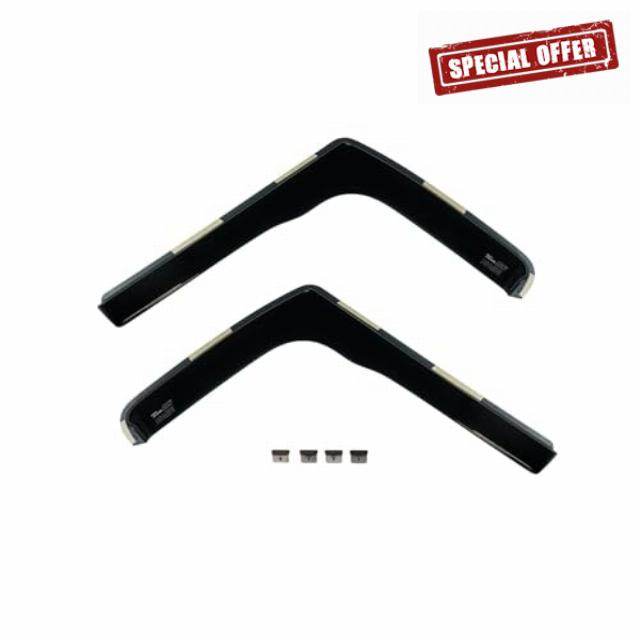 Team HEKO Wind Deflectors for Ford Transit Custom 2023+ Front Set of Window Deflectors