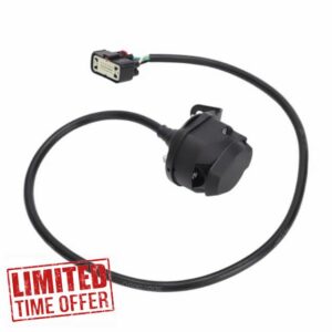 Alpha Rider 7 Pin Towbar Wiring Harness For 2012-2023 Ford Transit Mk8 Tourneo Custom - Plug and Play Trailer Lights Connector Ki