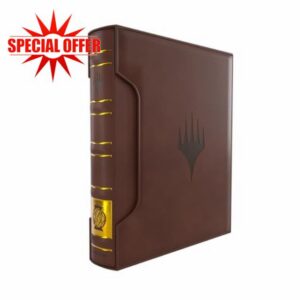 Gamegenic | Magic: The Gathering | Secrets of Strixhaven Cards Almanac 18-Pocket - Faction Logo 4 | Trading Card Game Accessory | Ages 13+