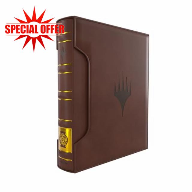 Gamegenic | Magic: The Gathering | Secrets of Strixhaven Cards Almanac 18-Pocket - Faction Logo 4 | Trading Card Game Accessory | Ages 13+