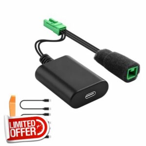 Dashcam Power Adapter 3-pin Model A Compatible with Volvo XC40 XC60 XC90 S60 V60 C40 Dash Cam Power Adapter