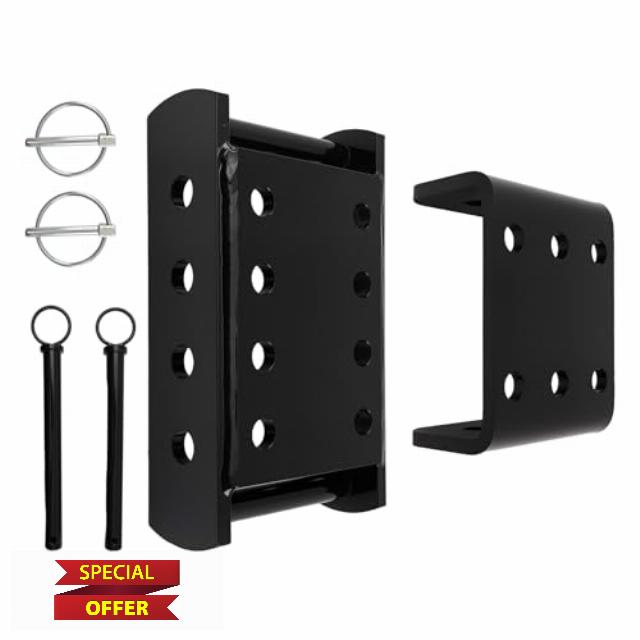 maXpeedingrods Adjustable Steel Tow Hitch Drop Plate for Land Rover Defender Van 3500kg