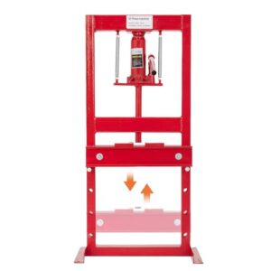 Heavy Duty h Frame Garage Press with Adjustable Bed