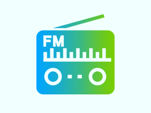 Stylized icon of a computer chip labeled 'DSP' in white text. Green and blue gradient background with white lines representing circuitry.