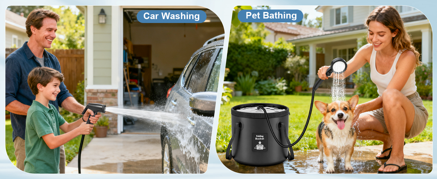 Series of outdoor lifestyle images showing portable device being used in various recreational settings including beach, park, and sporting activities.