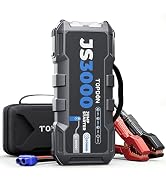 TOPDON Jump Starter Power Pack JS2000Pro, 2500A/16000mAh Battery Booster Power Pack for Up to 8L ...