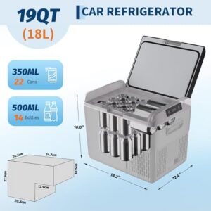 12/24V DC 100-240V AC Mini Cool Box for Camping