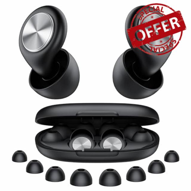 Ear Plugs for Sleep Noise Cancelling -45dB