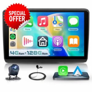 4G+128G Android Car Stereo for Fiat Ducato Peugeot Boxer Citroen Jumper 2006-2023