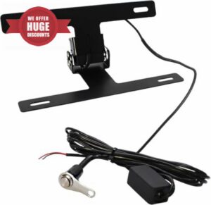 Adjustable Motorcycle License Plate Holder