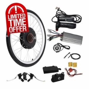 48V 1000W 26 Inch Electric Bike Conversion Kit