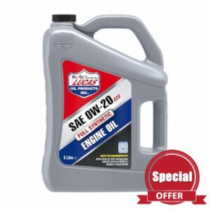 Lucas Oil Synthetic 0W-20 ECO Engine Oil - 5 Litre
