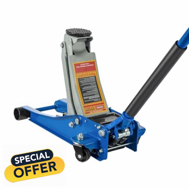 3 Tonne Heavy Duty Trolley Jack