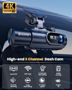 Wireless 4K Dash Cams for Cars