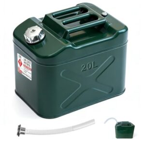 UN Approved Petrol Fuel Can with Flexible Spout & Pressure Relief Valve