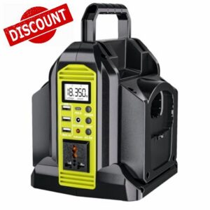 2-Ports 350W Power Inverter for Ryobi 18v Battery