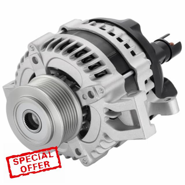 BDFHYK Alternator Fit for Honda Accord CR-V Civic FR-V Replace 1986A00581 Compatible with Honda Accord 2.2L i-CTDi 2004-2008 CR-V 2.2L CTDi 2005-2006