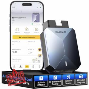 MUCAR AI-Assisted OBD2 Scanner Bluetooth Lifetime Update