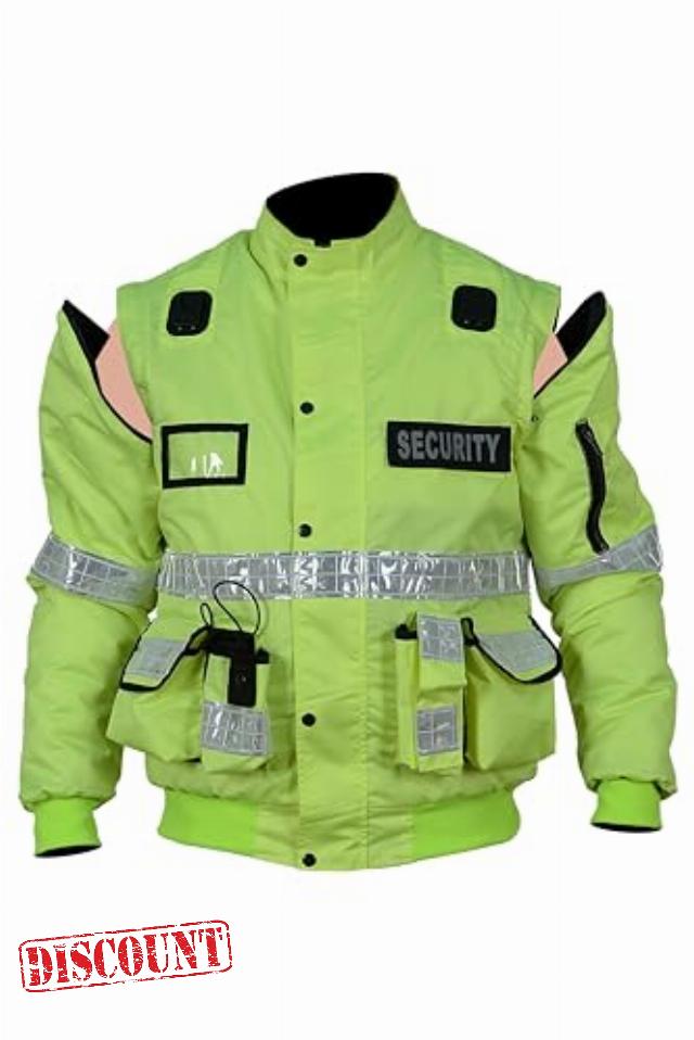 RAC3 Mens 2 in 1 Oxford Security Doorman Vest