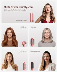 Hair Dryer Brush & Curling Wand