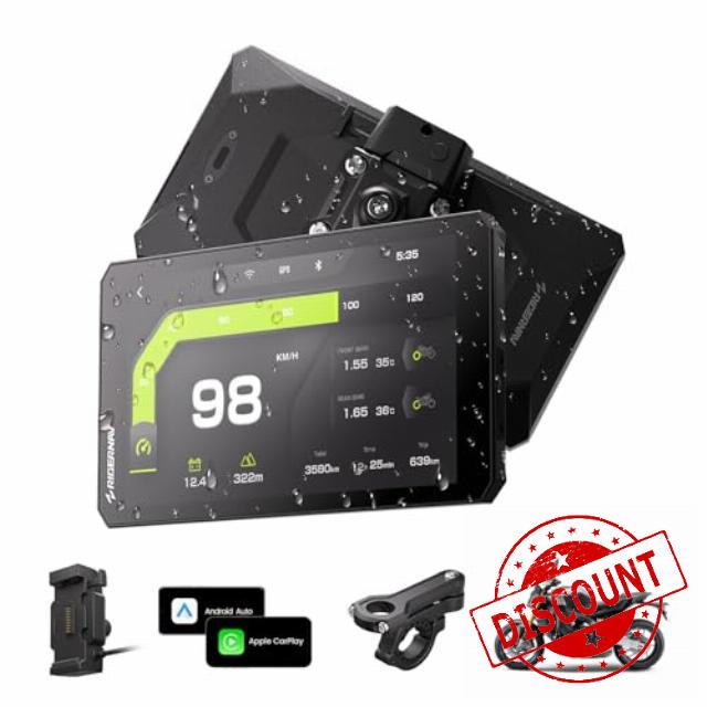R7X Wireless Motorcycle Apple CarPlay & Android Auto Screen
