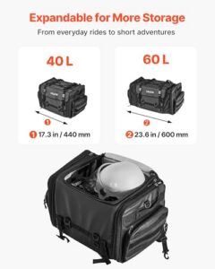 Foldable Outdoor Sports Motorbike Luggage Storage with Shoulder Straps