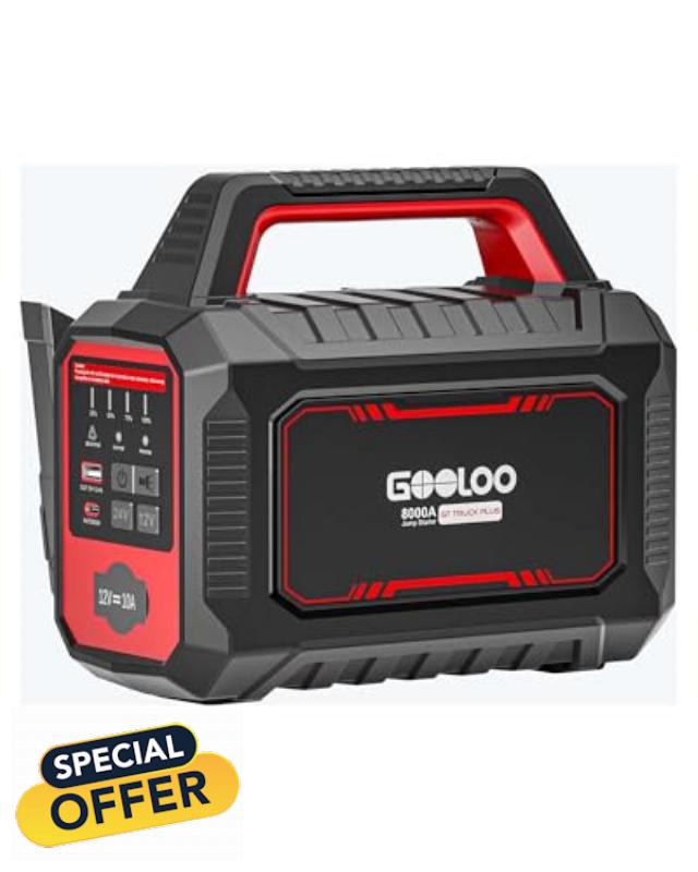 GOOLOO GT TRUCK PLUS 8000A Jump Starter